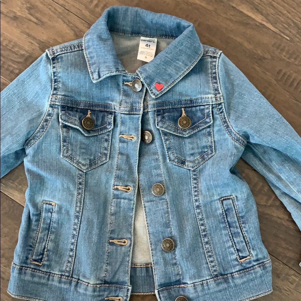 Carters Jean jacket size 4T